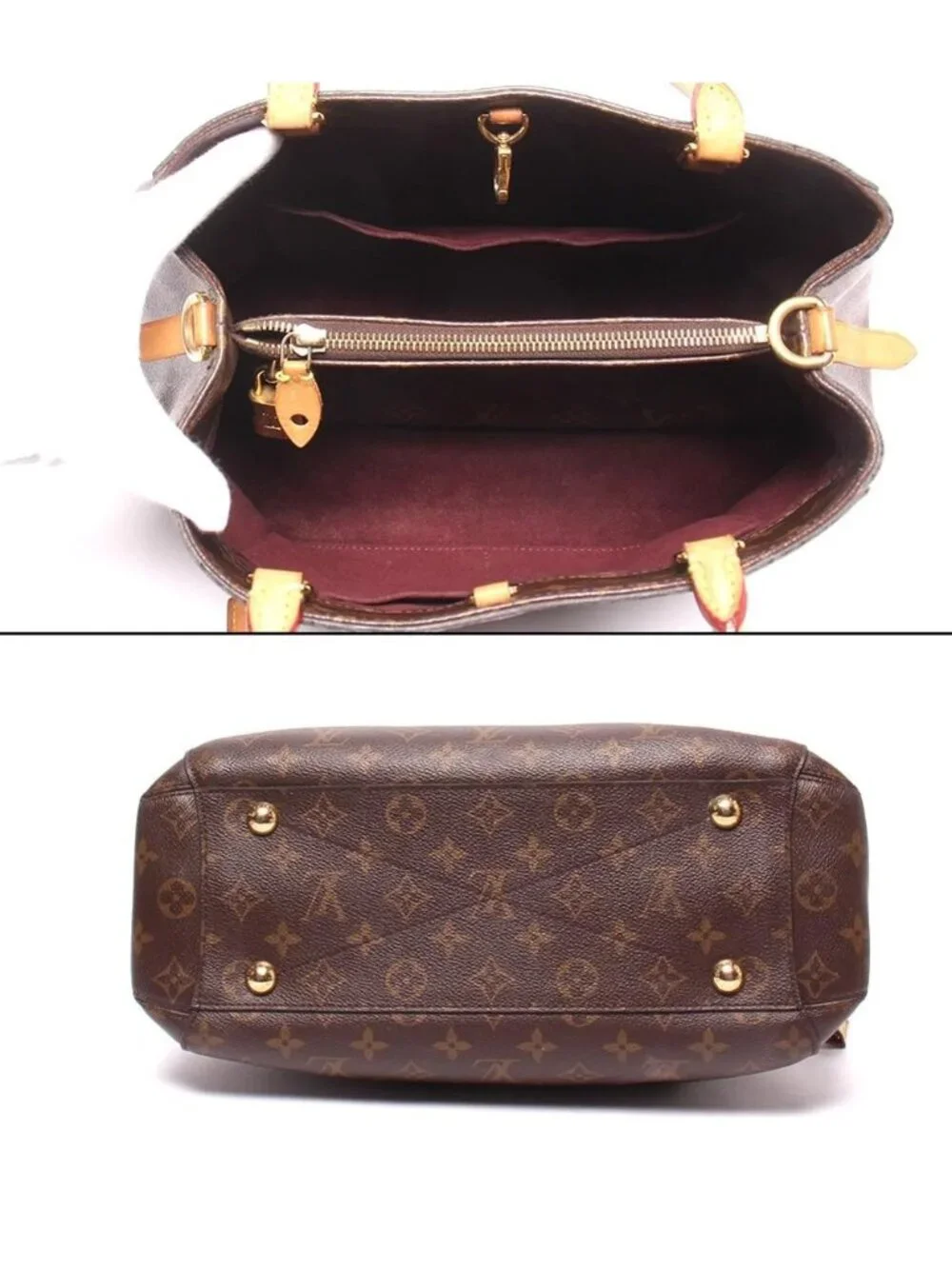 Louis Vuitton 2-Way Shoulder Bag Montaigne MM Monogram